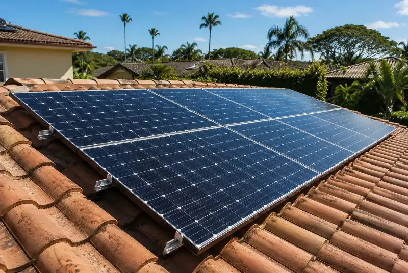 Installation de panneaux solaires à Saint-Maurice-sur-Adour